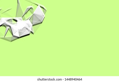 Abstract Vector Polygonal Background for Business