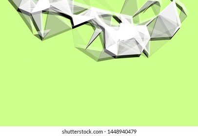 Abstract Vector Polygonal Background for Business