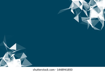 Abstract Vector Polygonal Background for Business