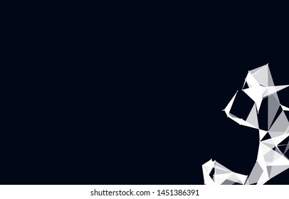Abstract Vector Polygonal Background for Business