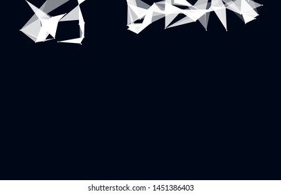 Abstract Vector Polygonal Background for Business