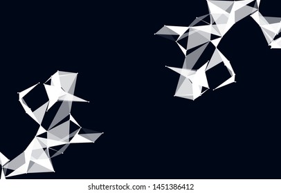 Abstract Vector Polygonal Background for Business