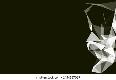 Abstract Vector Polygonal Background for Business