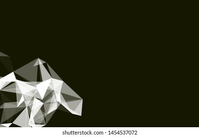 Abstract Vector Polygonal Background for Business