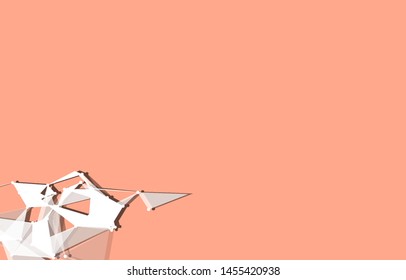 Abstract Vector Polygonal Background for Business
