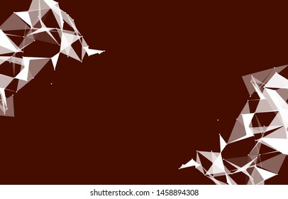 Abstract Vector Polygonal Background for Business