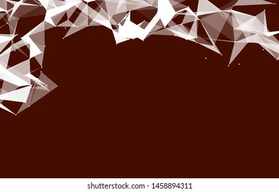 Abstract Vector Polygonal Background for Business