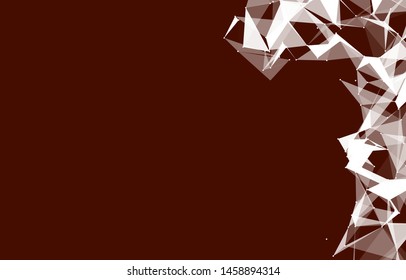 Abstract Vector Polygonal Background for Business