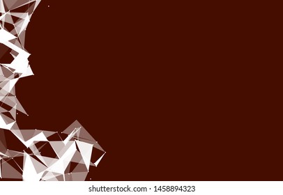 Abstract Vector Polygonal Background for Business