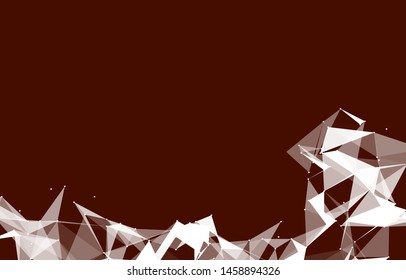 Abstract Vector Polygonal Background for Business