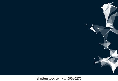 Abstract Vector Polygonal Background for Business