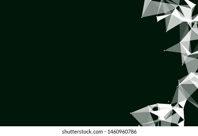 Abstract Vector Polygonal Background for Business