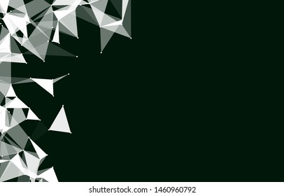Abstract Vector Polygonal Background for Business