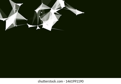 Abstract Vector Polygonal Background for Business