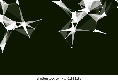 Abstract Vector Polygonal Background for Business