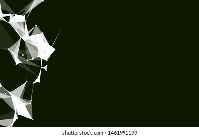 Abstract Vector Polygonal Background for Business