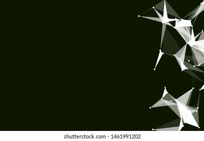 Abstract Vector Polygonal Background for Business