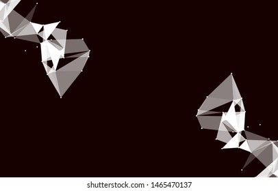 Abstract Vector Polygonal Background for Business