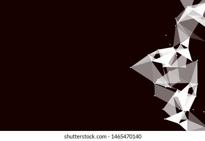 Abstract Vector Polygonal Background for Business