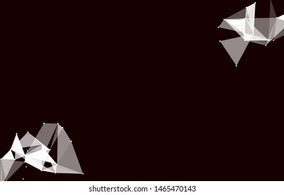 Abstract Vector Polygonal Background for Business