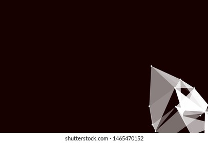Abstract Vector Polygonal Background for Business