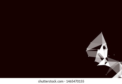 Abstract Vector Polygonal Background for Business