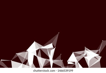Abstract Vector Polygonal Background for Business