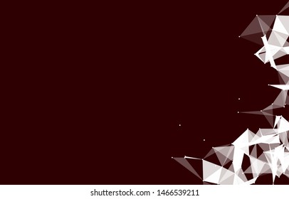 Abstract Vector Polygonal Background for Business