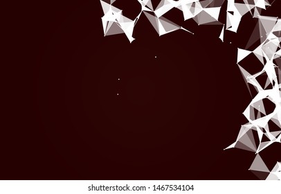 Abstract Vector Polygonal Background for Business