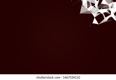Abstract Vector Polygonal Background for Business