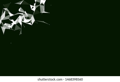 Abstract Vector Polygonal Background for Business
