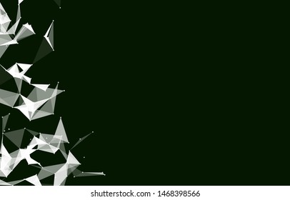Abstract Vector Polygonal Background for Business