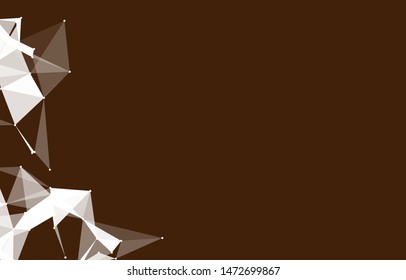 Abstract Vector Polygonal Background for Business
