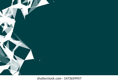 Abstract Vector Polygonal Background for Business