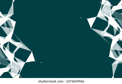 Abstract Vector Polygonal Background for Business