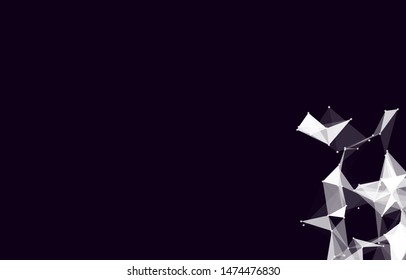 Abstract Vector Polygonal Background for Business