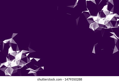 Abstract Vector Polygonal Background for Business