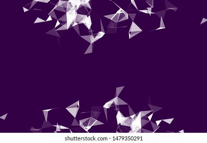Abstract Vector Polygonal Background for Business