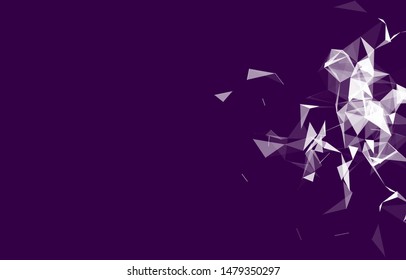 Abstract Vector Polygonal Background for Business