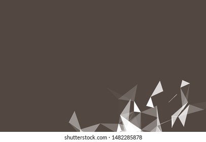 Abstract Vector Polygonal Background for Business