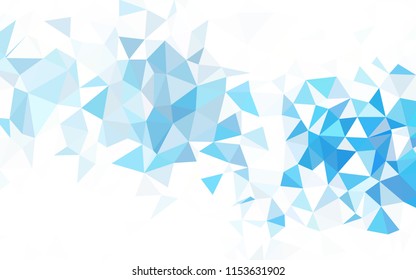 Abstract vector polygonal background. Colorful illustration in triangular style with gradient. Backdrop for your design, pattern.