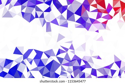 Abstract vector polygonal background. Colorful illustration in triangular style with gradient. Backdrop for your design, pattern.