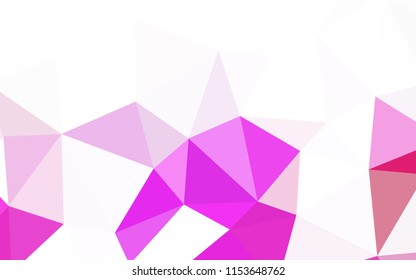 Abstract vector polygonal background. Colorful illustration in triangular style with gradient. Backdrop for your design, pattern.