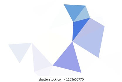 Abstract vector polygonal background. Colorful illustration in triangular style with gradient. Backdrop for your design, pattern.