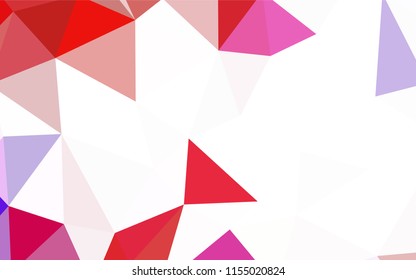 Abstract vector polygonal background. Colorful illustration in triangular style with gradient. Backdrop for your design, pattern.