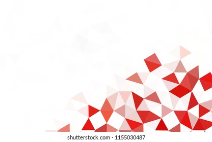 Abstract vector polygonal background. Colorful illustration in triangular style with gradient. Backdrop for your design, pattern.