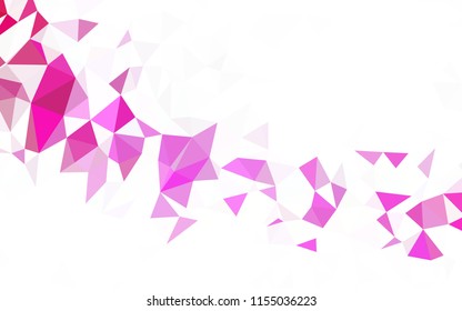 Abstract vector polygonal background. Colorful illustration in triangular style with gradient. Backdrop for your design, pattern.