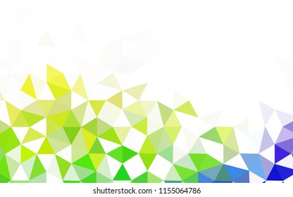 Abstract vector polygonal background. Colorful illustration in triangular style with gradient. Backdrop for your design, pattern.