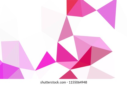 Abstract vector polygonal background. Colorful illustration in triangular style with gradient. Backdrop for your design, pattern.