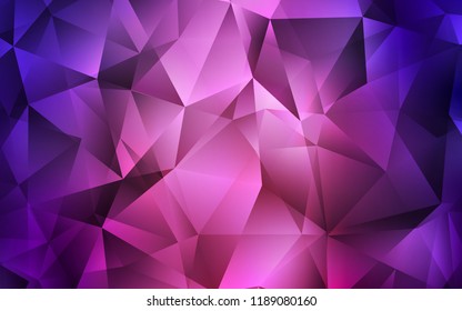 Abstract vector polygonal background. Colorful illustration in triangular style with gradient. Backdrop for your design, pattern.